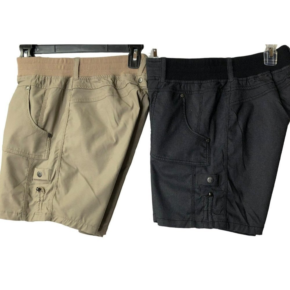 ATHLETA LOT OF 2 STRETCH HIKING SHORTS SIZE 6